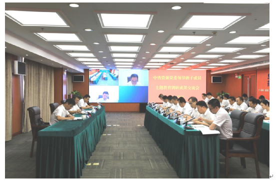 党委召开主题教育调研成果交流会